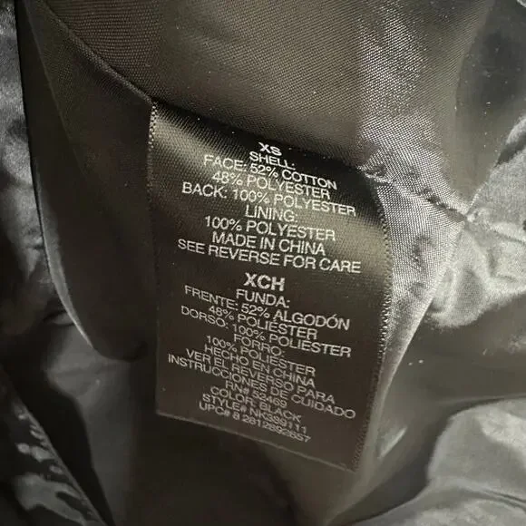 Norma Kamali Belted Trench Jacket Women's Black Size X-Small XS - Picture 5 of 6